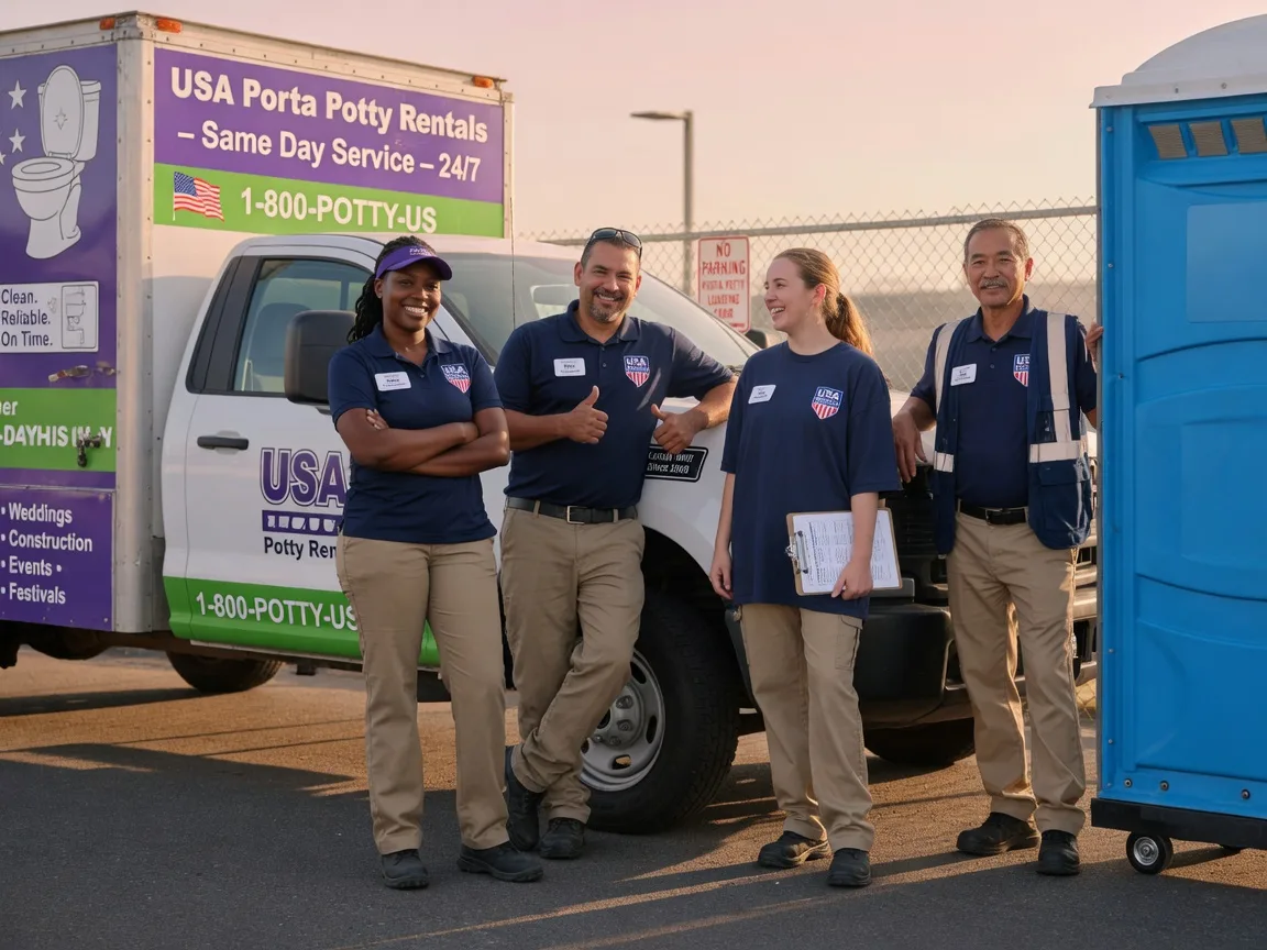 Porta Potty Rental company in Muse, OK